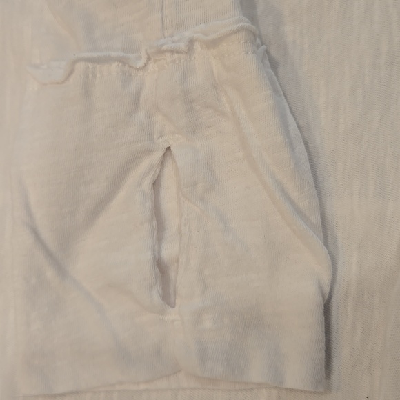 FREE PEOPLE WE THE FREE. THE ARDEN TEE. LONG SLEEVE. WHITE. SIZE X-LARGE. - Picture 11 of 13